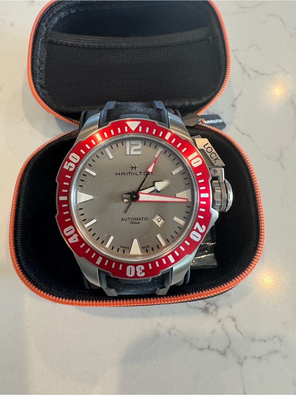 Hamilton Khaki Frogman Automatic 46mm titanium
